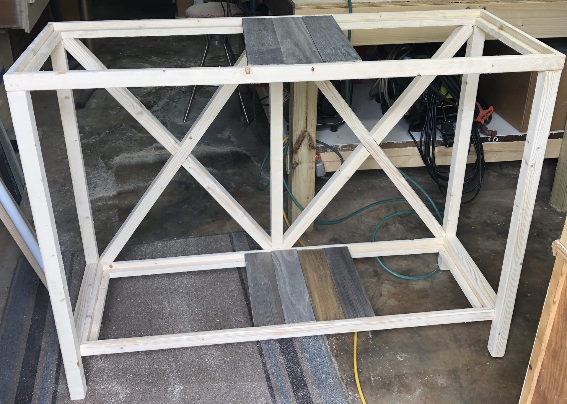 Unfinished X-frame console in progress